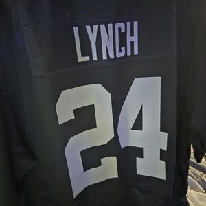 NFL Black and White Jersey
